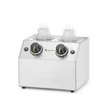 SCALDAVIVANDE PER SALSE, HENDI, DOPPIO - 2X0,65L, 220-240V/400W, 270X223X(H)282MM - 201725