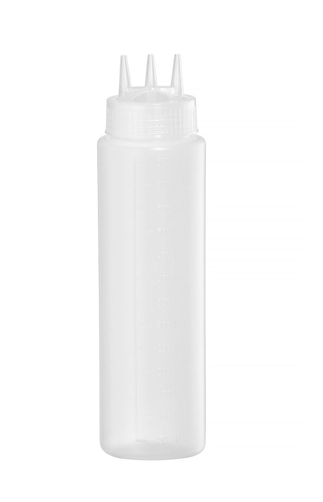 BOTTIGLIA PER SCALDARE LE SALSE, HENDI, 0,65L, TRASPARENTE, Ø68X(H)247MM - 201732