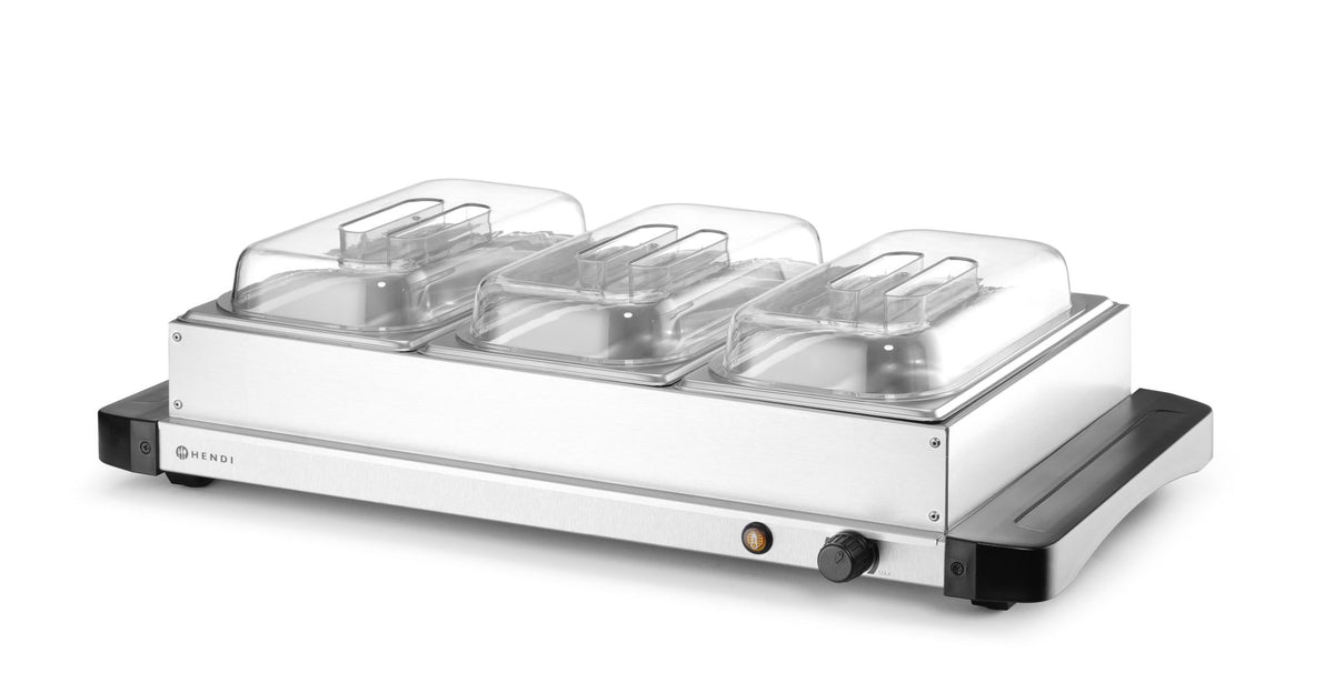 SCALDAVIVANDE, HENDI, 230V/400W, 657X381X(H)161MM - 201749