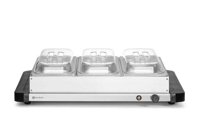 SCALDAVIVANDE, HENDI, 230V/400W, 657X381X(H)161MM - 201749