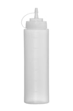 BOTTIGLIA PER SCALDARE LE SALSE, HENDI, 0,65L, TRASPARENTE, Ø68X(H)247MM - 201732