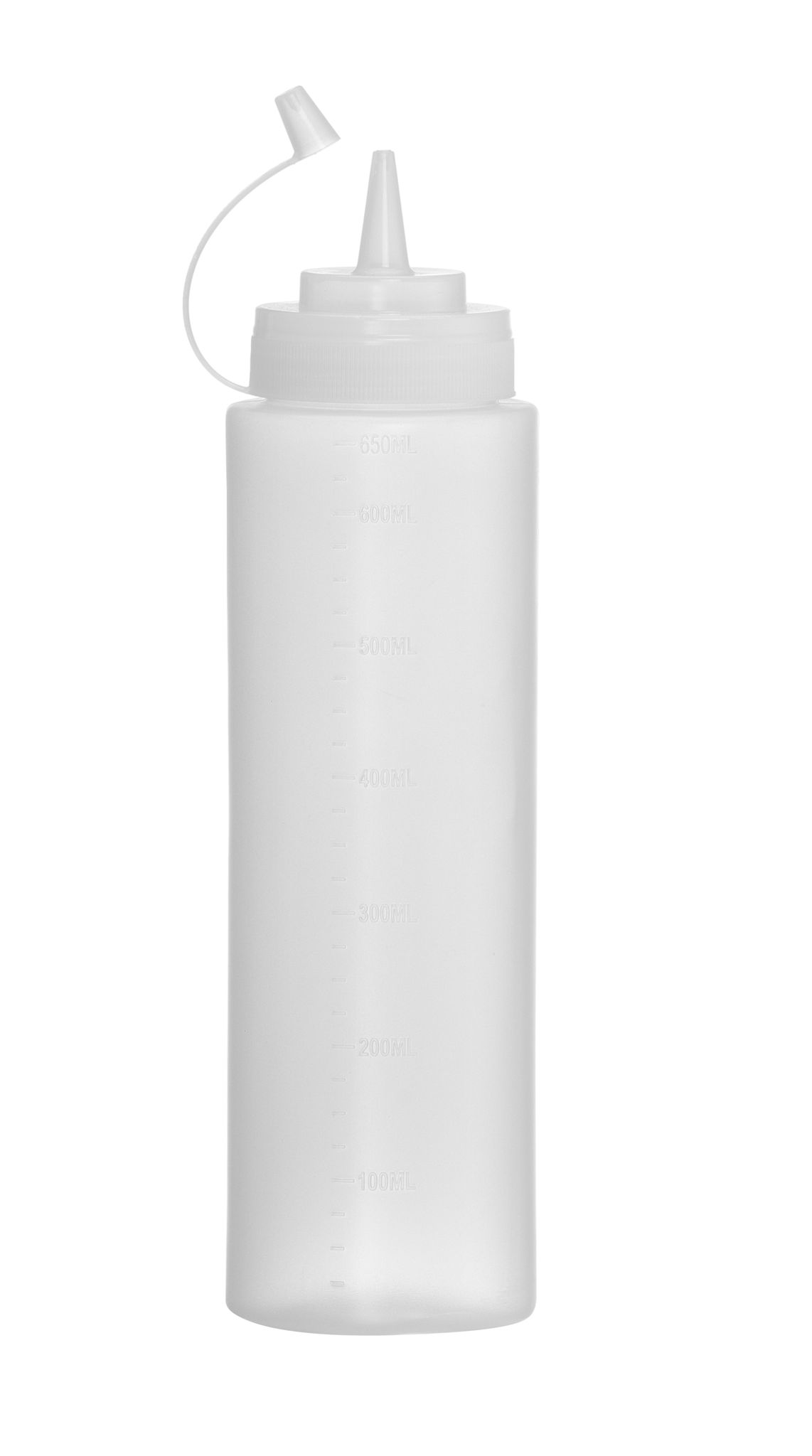 BOTTIGLIA PER SCALDARE LE SALSE, HENDI, 0,65L, TRASPARENTE, Ø68X(H)247MM - 201732