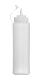 BOTTIGLIA PER SCALDARE LE SALSE, HENDI, 0,65L, TRASPARENTE, Ø68X(H)254MM - 201763
