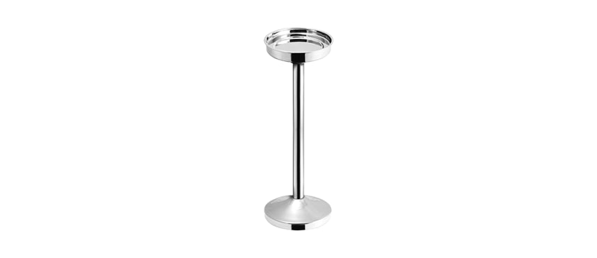 COLONNA PORTA SECCHIELLO INOX CM 14 H 63,5 - 201945 - MORINI