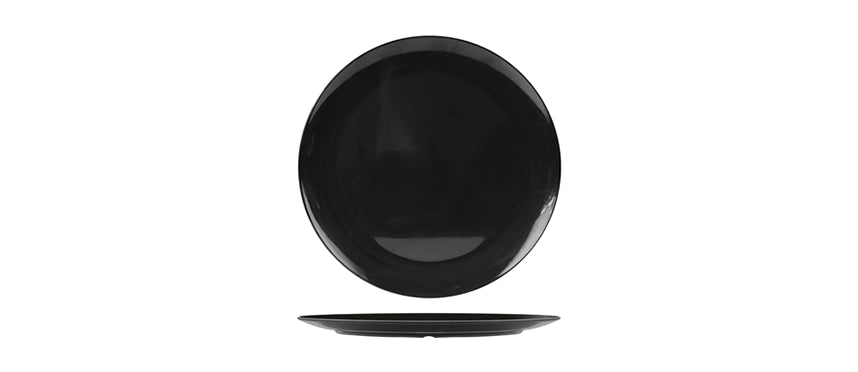 VASSOIO TONDO MEL.NERO CM45 H3,5 - 202021 - MORINI
