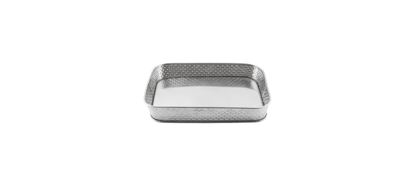 BRICKHOUSE VASSOIO RETTANGOLARE INOX 28X18,5H3 - 202519 - MORINI