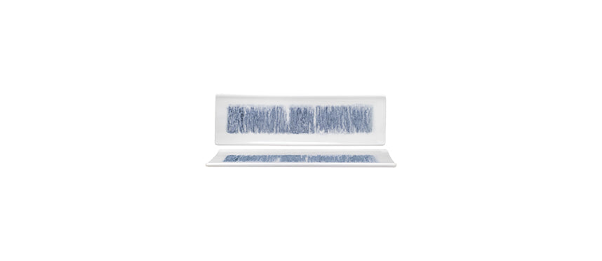CH.LYRA BLUE VASSOIO RETTANGOLARE 32,3X10,5 - 202687 - MORINI
