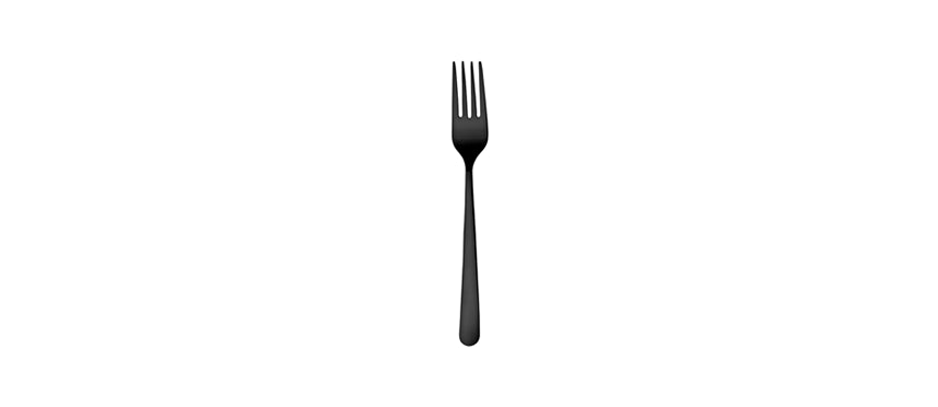 OSLO BLACK FORCHETTA FRUTTA ACCIAIO INOX 18/10 - 202749 - MORINI
