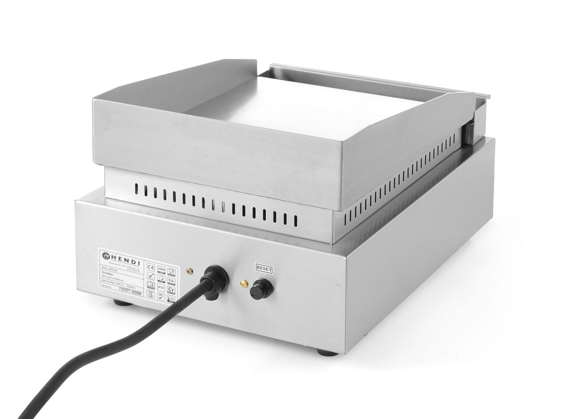 FRY TOP, HENDI, PROFI LINE, 230V/2000W, 300X452X(H)227MM - 203125