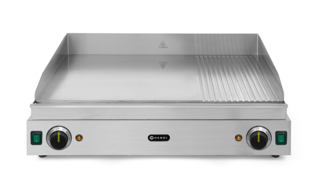 FRY TOP 1/3 RIGATA, HENDI, PROFI LINE, 2/3 LISCIA, 1/3 RIGATA, 230V/3500W, 697X474X(H)241MM - 203163