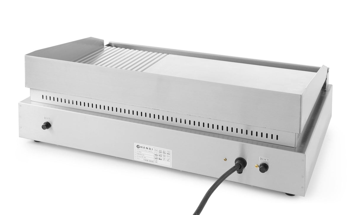 FRY TOP 1/3 RIGATA, HENDI, PROFI LINE, 2/3 LISCIA, 1/3 RIGATA, 230V/3500W, 697X474X(H)241MM - 203163