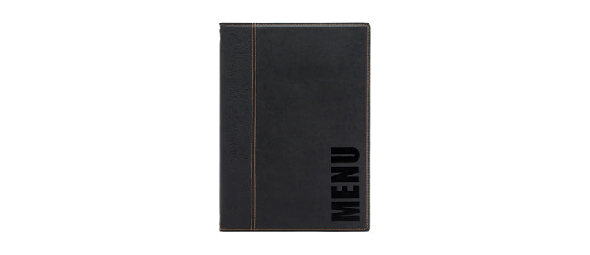 TRENDY PORTAMENU NERO A4 - 203298 - MORINI