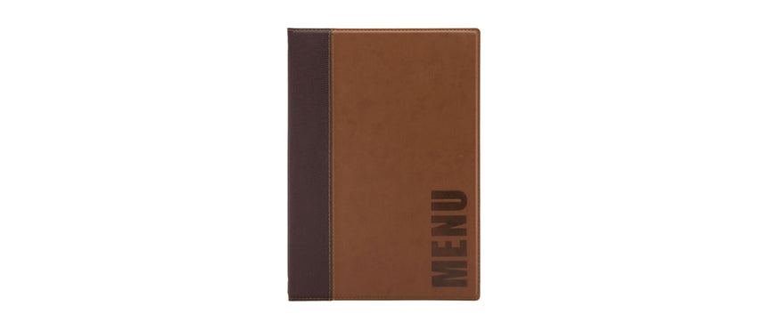 TRENDY PORTAMENU MARRONE A4 - 203300 - MORINI