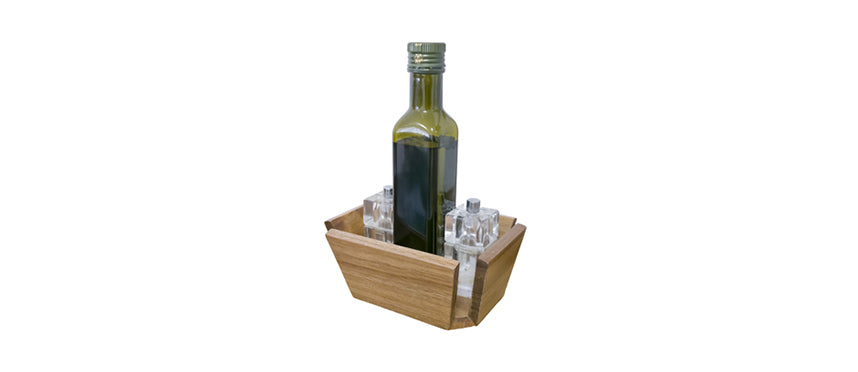 BUFFET ACACIA CESTINO RETTANGOLARE CM17X12 H7 - 203332 - MORINI