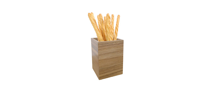 BUFFET ACACIA CESTINO QUAD.CM10 H14 - 203333 - MORINI