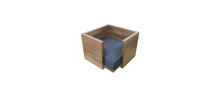 BUFFET ACACIA PORTA TOVAGLIOLI QUAD.CM13,5 H9,8 - 203334 - MORINI