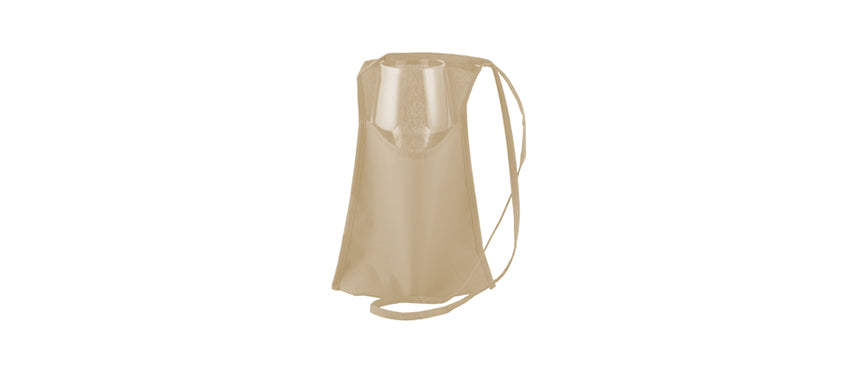 SACCHETTO X CALICE DEGUSTAZ.BEIGE 17X25 - 203464 - MORINI