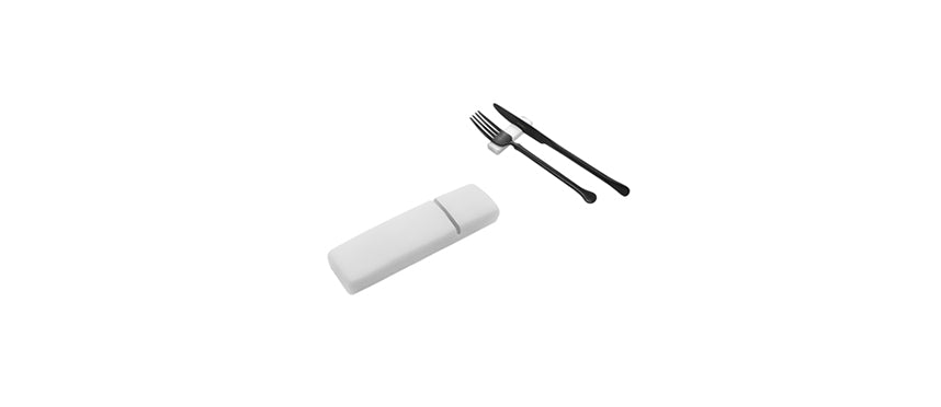 POGGIAPOSATE BIANCO MATT C/INS.PER COLTELLO CM8X2 - 203477 - MORINI
