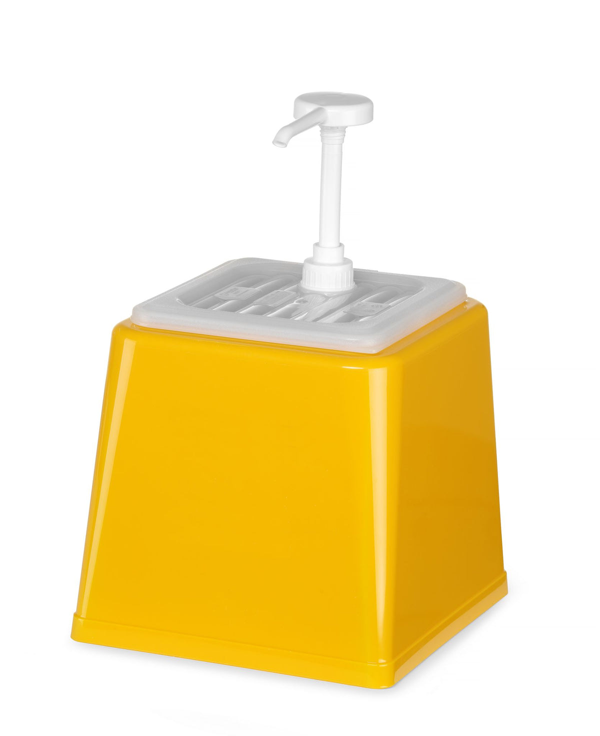 DOSATORE PER SALSE CON POMPA, HENDI, 2,5L, GIALLO, 230X210X(H)327MM - 203538