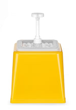 DOSATORE PER SALSE CON POMPA, HENDI, 2,5L, BIANCO, 230X210X(H)327MM - 203545