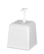 DOSATORE PER SALSE CON POMPA, HENDI, 2,5L, GIALLO, 230X210X(H)327MM - 203538