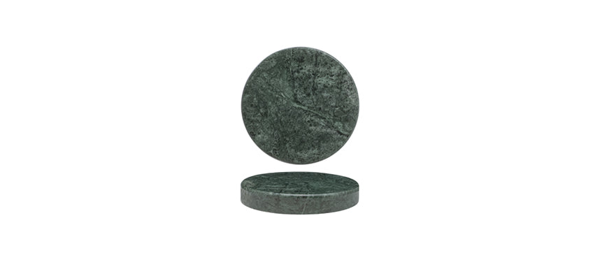 MARBLE GREEN PIATTINO TONDO CM13 H2 - 203612 - MORINI