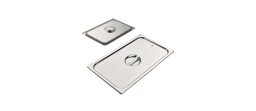 COPERCHIO INOX GN 1/1 C/GUARNIZ. 530X325 - 203717 - MORINI