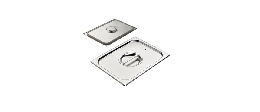 COPERCHIO INOX GN 1/2 C/GUARNIZ. 325X265 - 203718 - MORINI