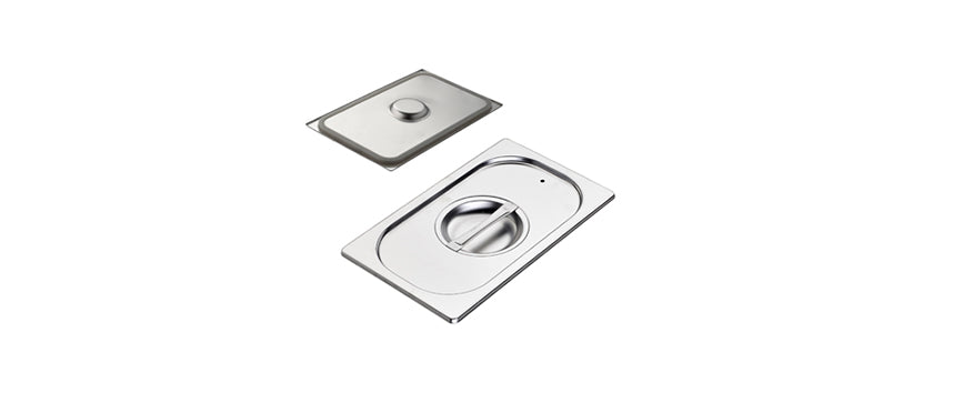COPERCHIO INOX GN 1/3 C/GUARNIZ. 325X176 - 203719 - MORINI