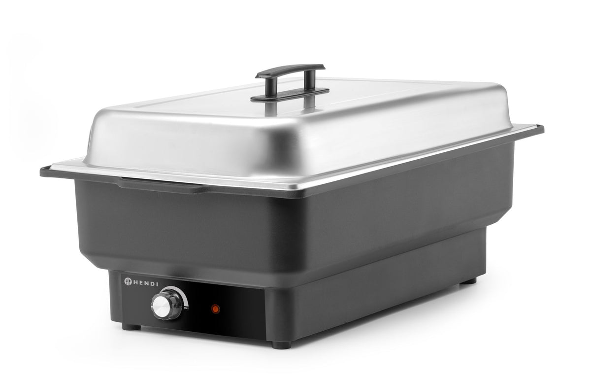 CHAFING DISH TELLANO ELETTRICO, HENDI, KITCHEN LINE, GN 1/1, 9L, 230V/900W, 575X349X(H)278MM - 204825