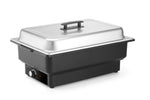 CHAFING DISH TELLANO ELETTRICO, HENDI, KITCHEN LINE, GN 1/1, 9L, 230V/900W, 575X349X(H)278MM - 204825