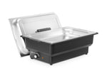 CHAFING DISH TELLANO ELETTRICO, HENDI, KITCHEN LINE, GN 1/1, 9L, 230V/900W, 575X349X(H)278MM - 204825