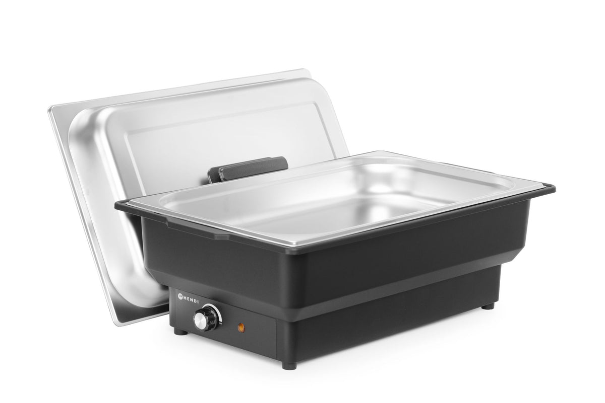 CHAFING DISH TELLANO ELETTRICO, HENDI, KITCHEN LINE, GN 1/1, 9L, 230V/900W, 575X349X(H)278MM - 204825
