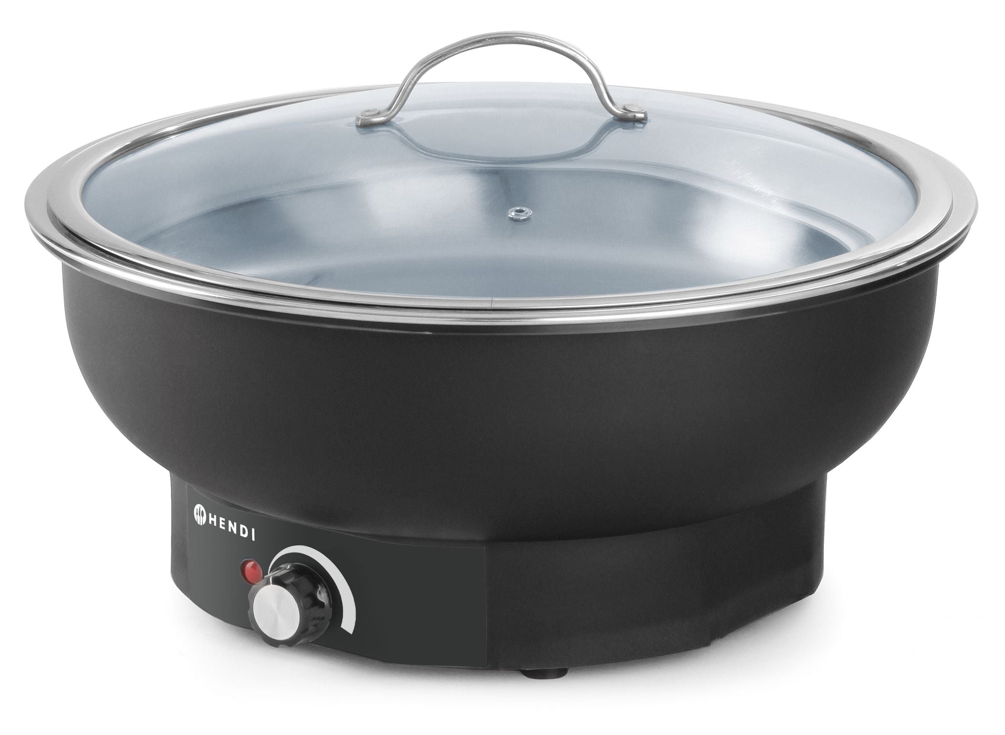 CHAFING DISH ELETTRICO TESINO, HENDI, KITCHEN LINE, 6,8L, 230V/500W, Ø405X(H)240MM - 204832