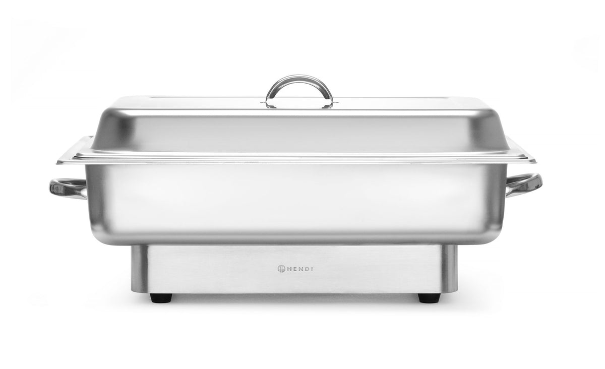 CHAFING DISH ELETTRICO POLLINA, HENDI, PROFI LINE, 9L, 230V/850W, 610X450X(H)278MM - 204900