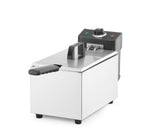 FRIGGITRICE PROFONDA, HENDI, BUDGET LINE, GN 1/3, 4L, ARGENTO, 230V/2800W, 184X404X(H)258MM - 205631