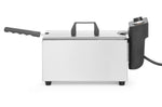 FRIGGITRICE PROFONDA, HENDI, BUDGET LINE, GN 1/3, 4L, ARGENTO, 230V/2800W, 184X404X(H)258MM - 205631