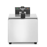 FRIGGITRICE PROFONDA, HENDI, BUDGET LINE, GN 1/2, 8L, ARGENTO, 230V/3500W, 267X407X(H)308MM - 205648