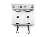 FRIGGITRICE PROFONDA 2X4 L, HENDI, KITCHEN LINE, 8L, 230V/6000W, 470X380X(H)315MM - 205846