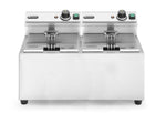 FRIGGITRICI PROFI LINE - 2 X 8 L, HENDI, PROFI LINE, 16L, 230V/7000W, 605X460X(H)369MM - 207307