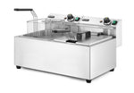 FRIGGITRICI PROFI LINE - 2 X 8 L, HENDI, PROFI LINE, 16L, 230V/7000W, 605X460X(H)369MM - 207307