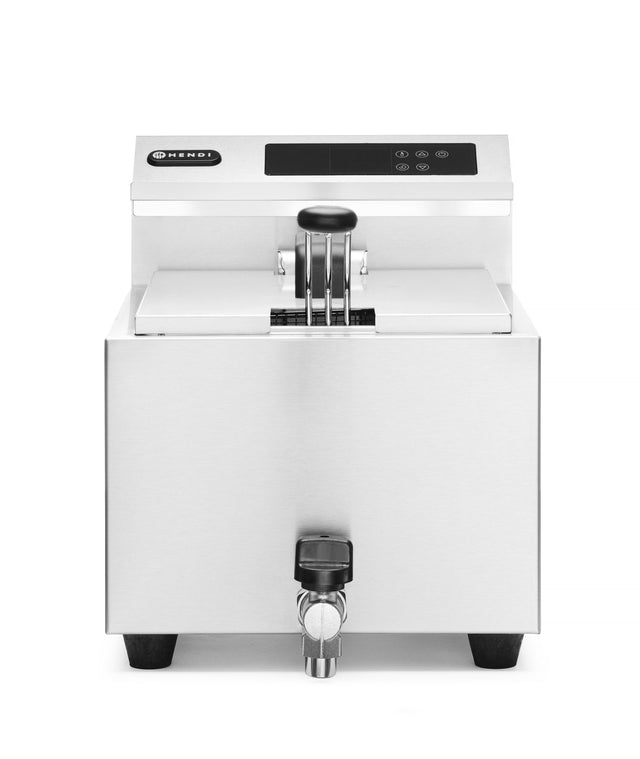 FRIGGITRICE PROFI LINE DIGITALE CON RUBINETTO DI SCARICO - 8 L, HENDI, PROFI LINE, 8L, 230V/3500W, 3 - 207369