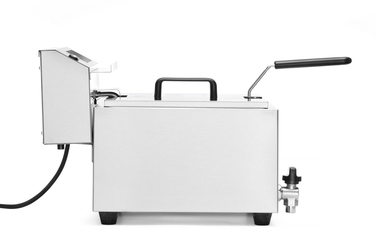 FRIGGITRICE PROFI LINE DIGITALE CON RUBINETTO DI SCARICO - 8 L, HENDI, PROFI LINE, 8L, 230V/3500W, 3 - 207369