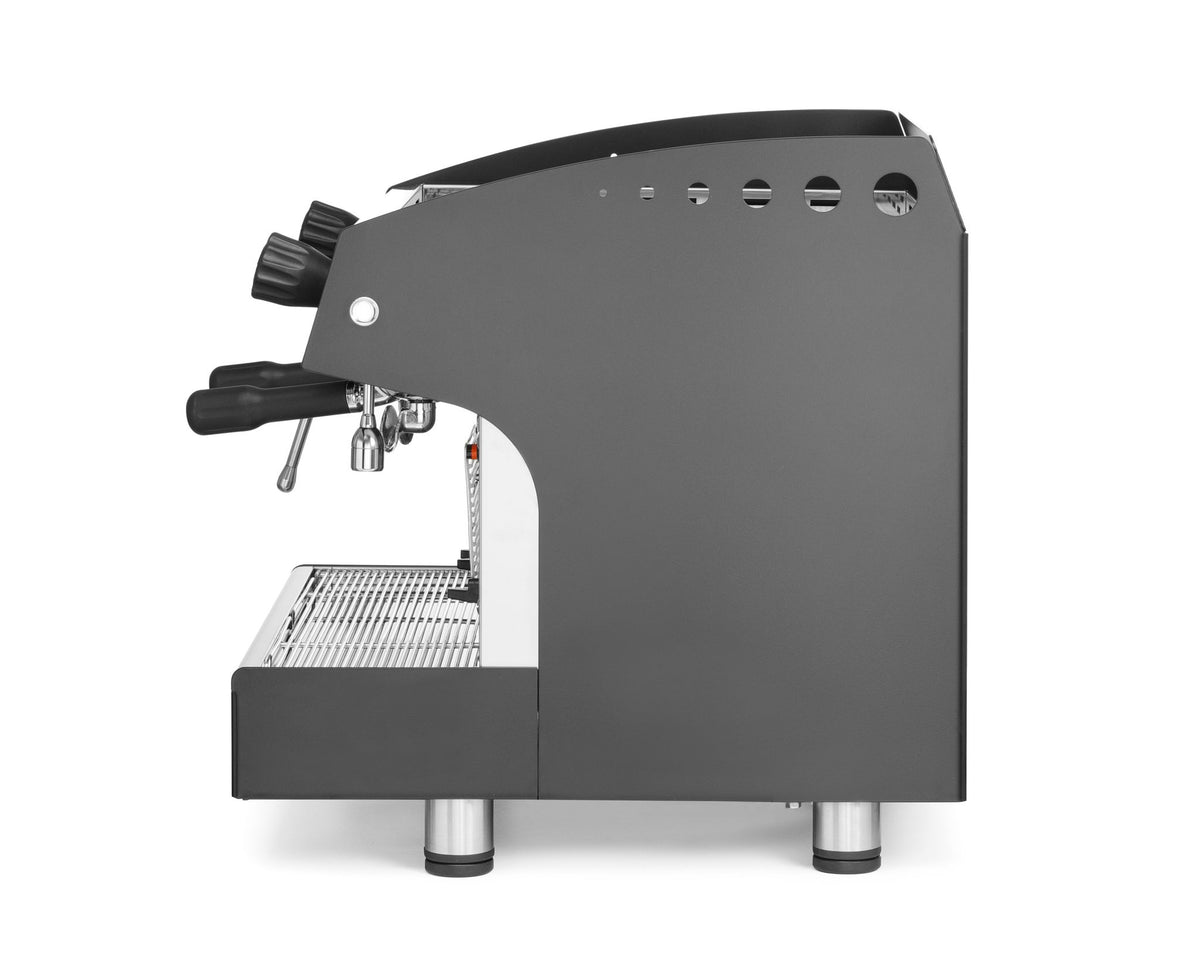 MACCHINA DA CAFFÈ JULIA COMPACT, 2 GRUPPI, AUTOMATICA, VERONA, NERO, 230V/2700W, 475X563X(H)530MM - 207499