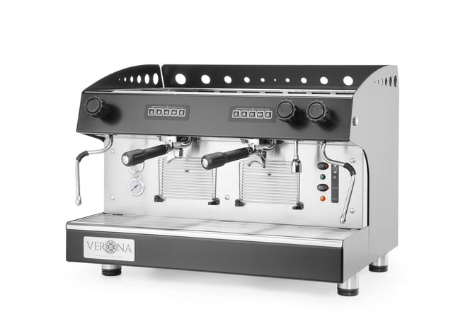 MACCHINA DA CAFFÈ JULIA, 2 GRUPPI, AUTOMATICA, VERONA, 230V/3700W, 665X563X(H)530MM - 207581