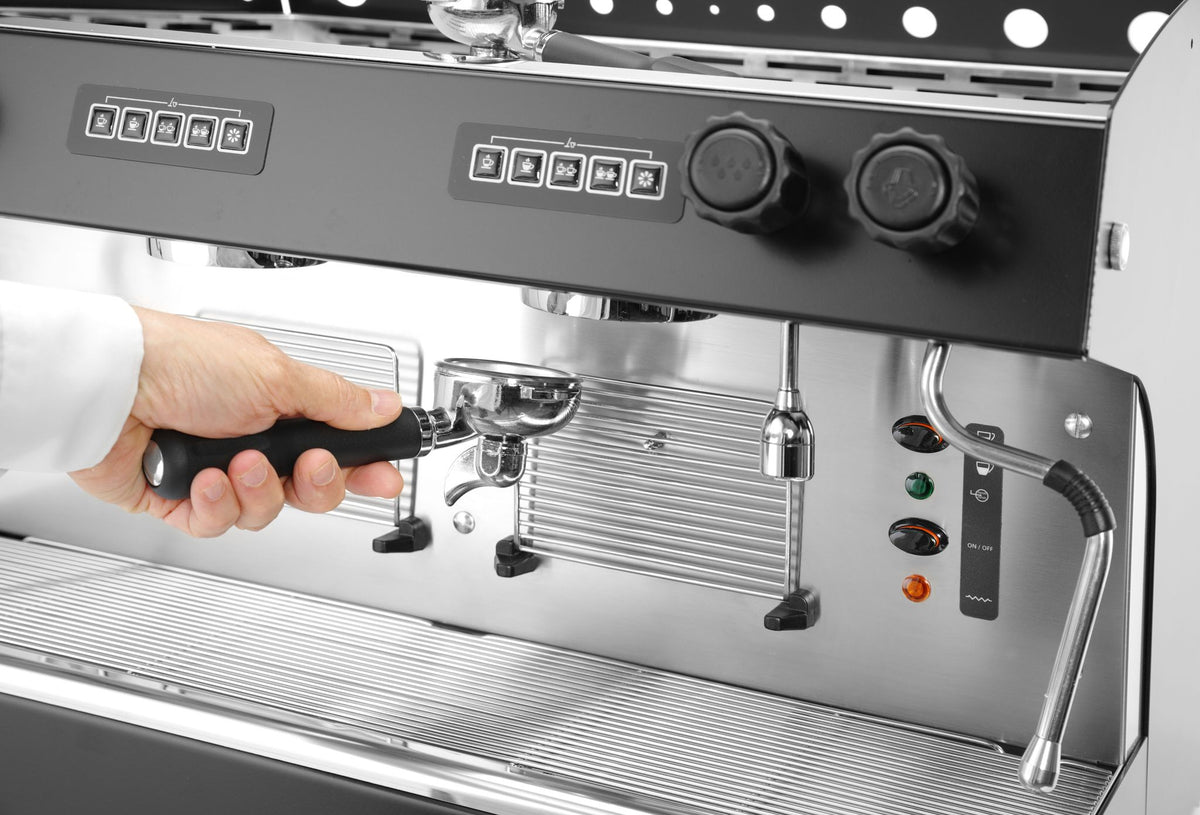 MACCHINA DA CAFFÈ JULIA, 2 GRUPPI, AUTOMATICA, VERONA, 230V/3700W, 665X563X(H)530MM - 207581