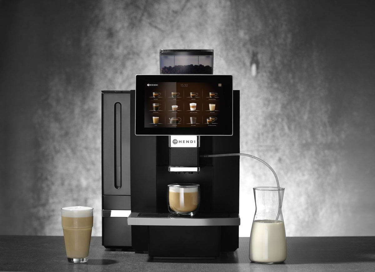 MACCHINA DA CAFFÈ AUTOMATICA, HENDI, 230V/3000W, 390X544X(H)578MM - 209950