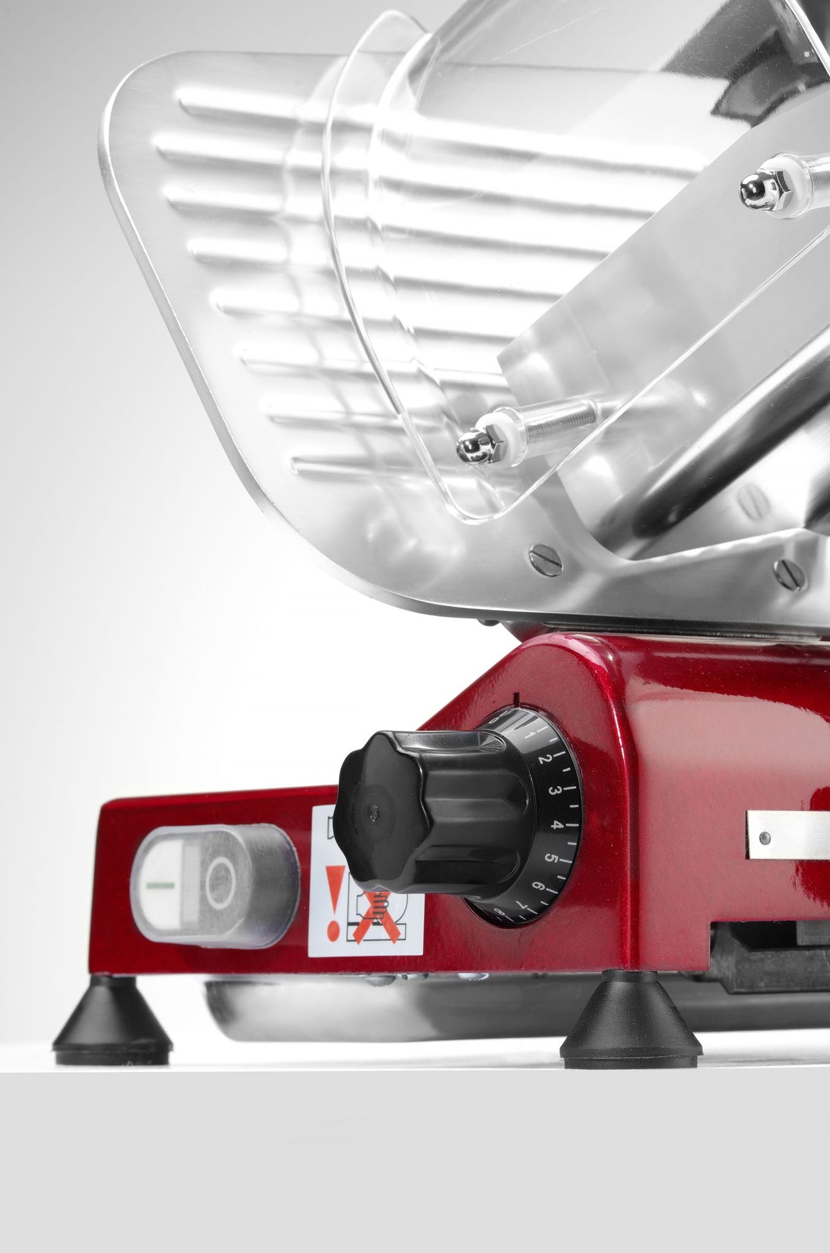 AFFETTATRICE PROFI LINE 250 RED EDITION, HENDI, PROFI LINE, 230V/320W, 514X484X(H)373MM - 210086