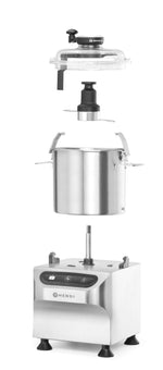 TRITATUTTO A CIOTOLA, ELETTRICO, HENDI, PROFI LINE, 5 KG, ARGENTO, 230V/800W, 377X350X(H)520MM - 210284