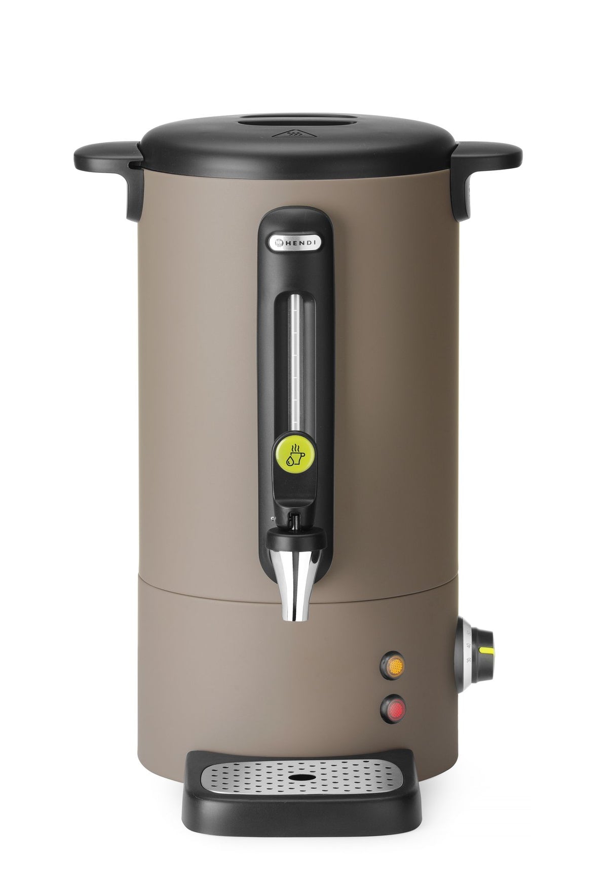 BOLLITORE PER BEVANDE CALDE UNIQ, HENDI, DESIGNED BY ROBERT BRONWASSER, 16L, TAUPE, 230V/1650W, 357X - 211540